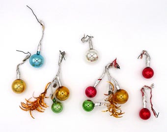 Vintage Christmas Baubles: Colorful Tree Ornaments