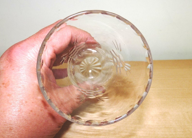 Tall Narrow Vase Tall Bud Vase Cut Glass Crystal Flower and Etsy