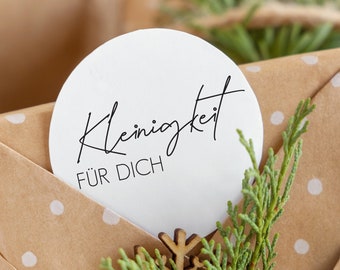 Stempel Kleinigkeit für Dich, modern