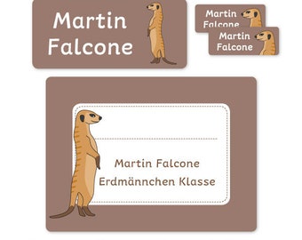 Erdmännchen Schlüsselanhänger Miniblings Anhänger Schlüsselring Präriehund 8cm