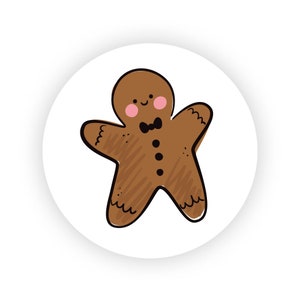 Mini sticker gingerbread man I Gingerbread Man