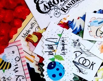Custom Order Fabric Labels Your Logo Your Text Various | Etsy