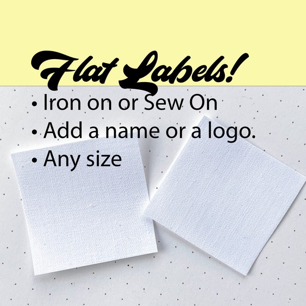 25mm Personalised Sew In Clothes Name Labels - Cambridge Personalised - Made In The UK - Foto 10