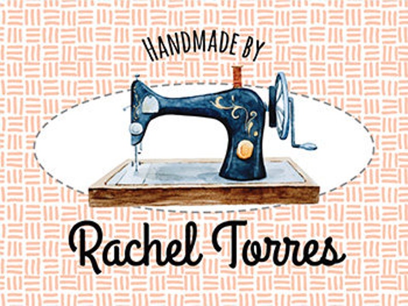 Custom Fabric Quilt Labels Sewon Ironon 12 Labels Etsy