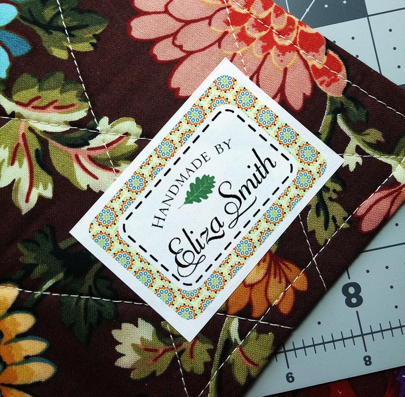 Large Scale Custom Fabric Labels for Quilts Blankets and Etsy