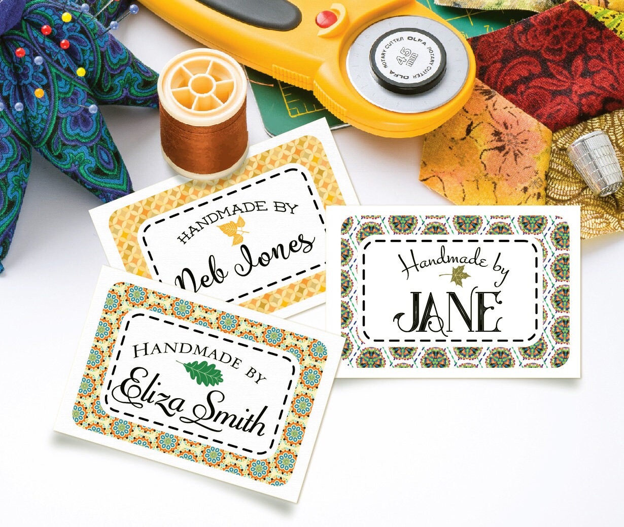 Large Scale Custom Fabric Labels for Quilts Blankets and Etsy