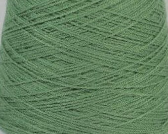 English Ivy T1284 Tamm Yarn, 3 PLY Astracryl, Fingerling Weight, Acrylic Knitting Machine Yarn, 1 Pound Cone