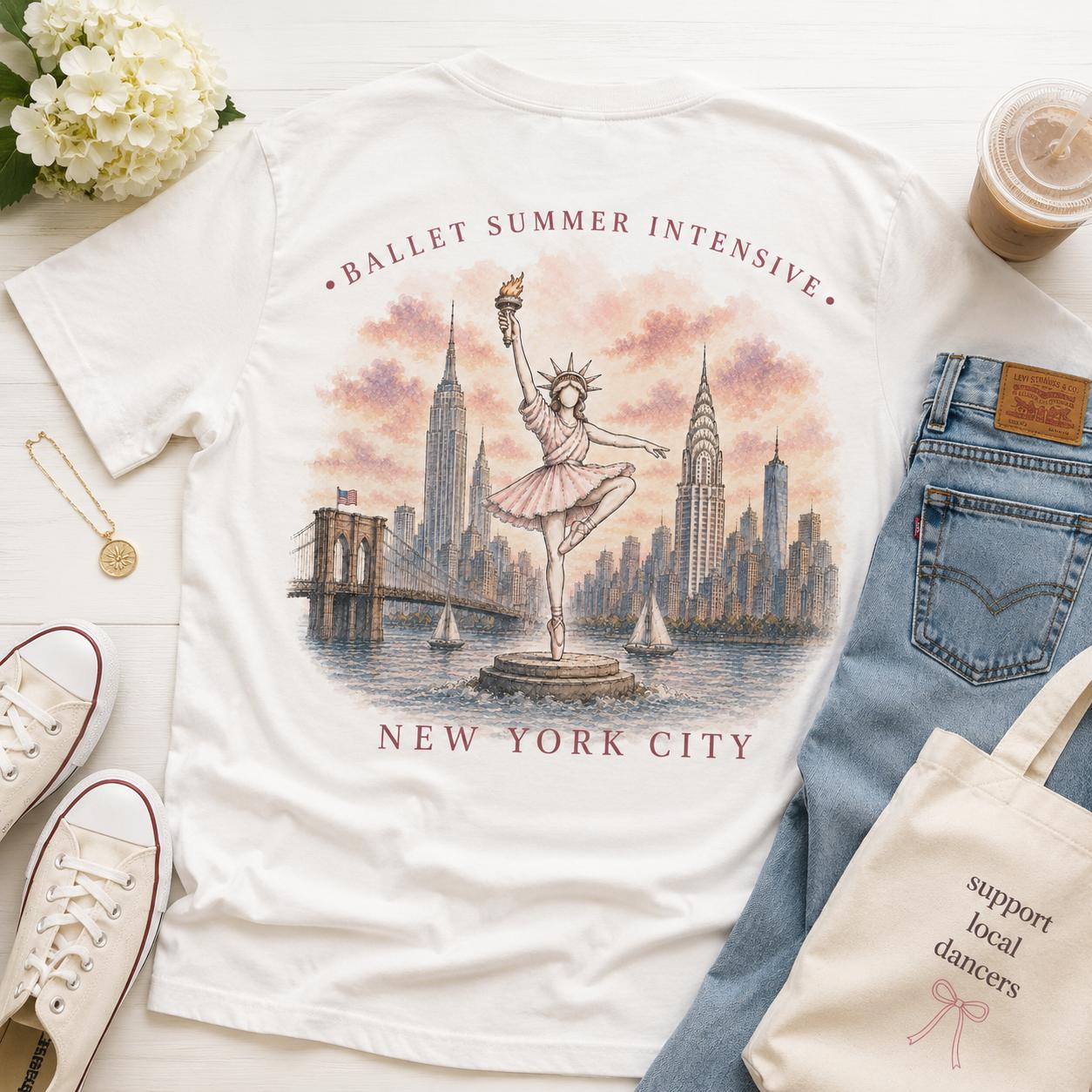 Nyc Ballet Tshirt - Etsy