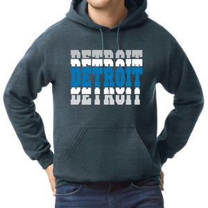 Detroit Grit Fun Football design for the Lions fans DTF Transfers