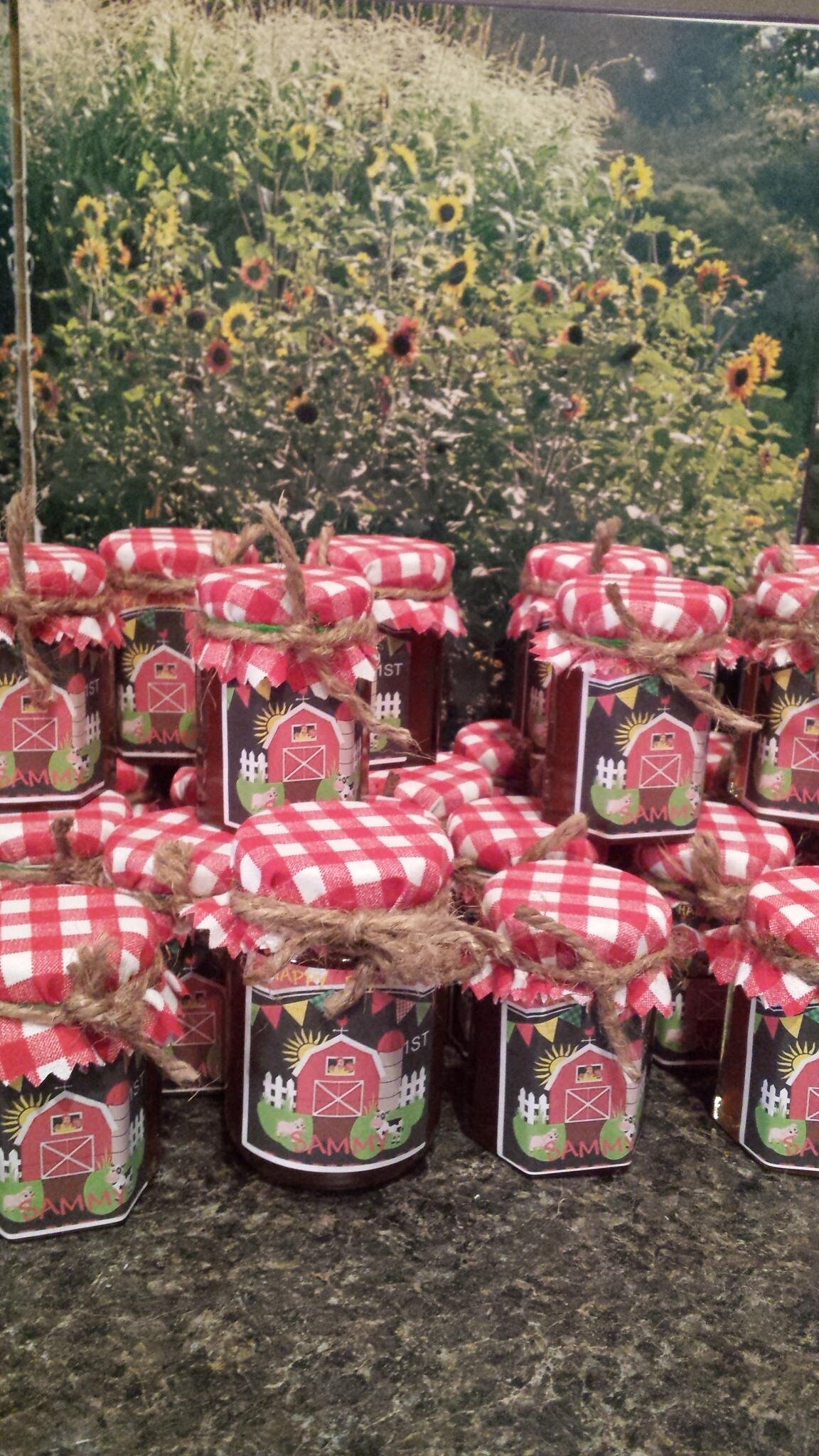 Strawberry Sale Old Macdonald Farm Barn Favors 1st Etsy