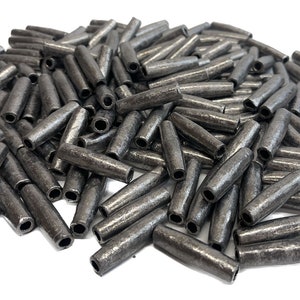 10 Pound Lot of 1 oz. Lead Fishing Sinkers - Cast Net Weights - Size #16 Regular