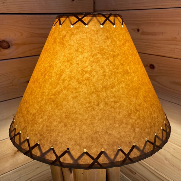 Rustic Lamp Shade Etsy