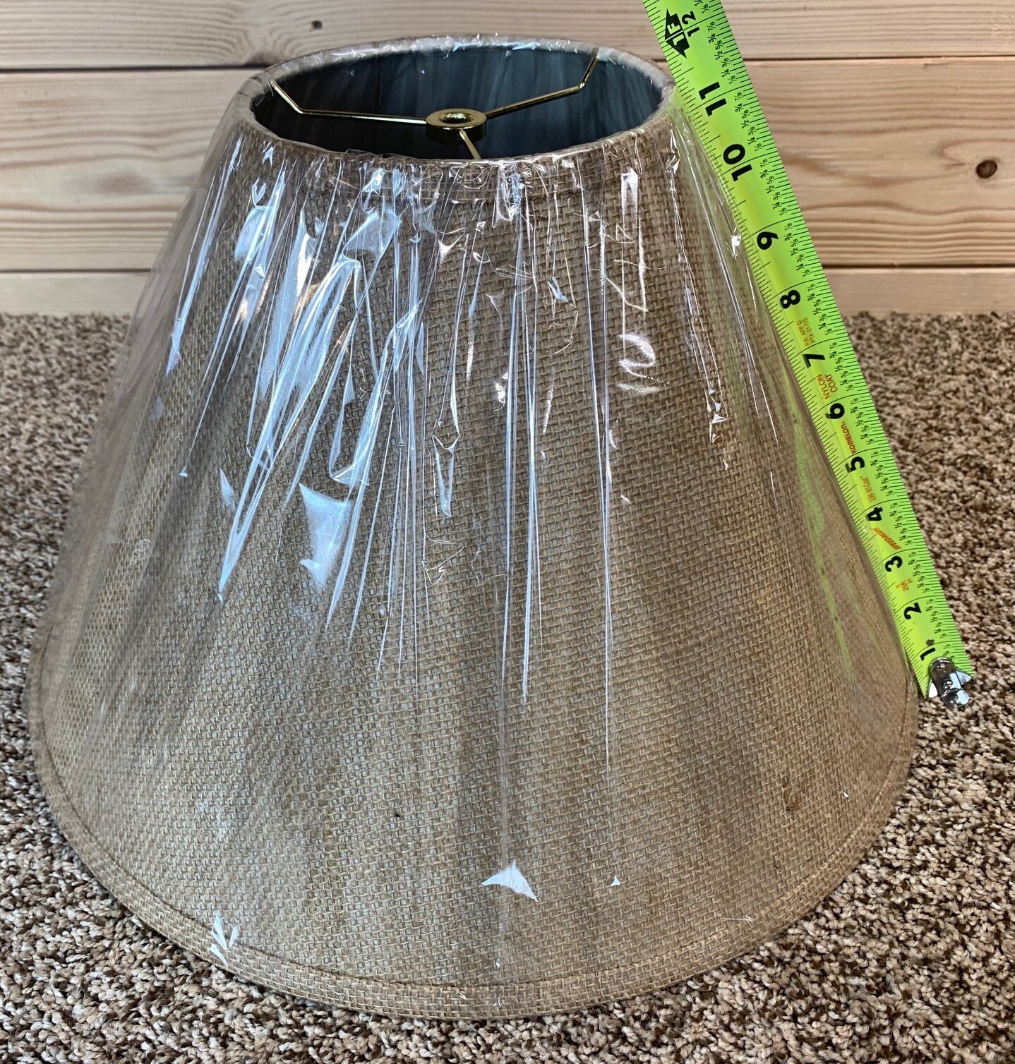 Rustic Burlap Lamp Shade 16 Etsy UK