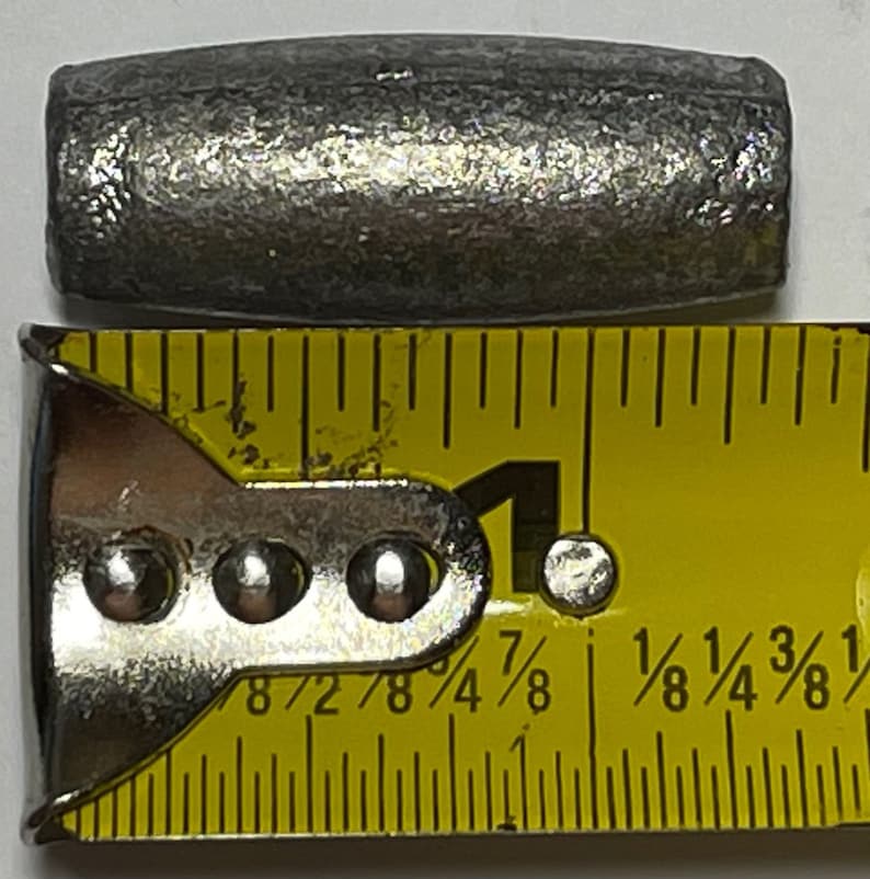 1POUND of 1 Oz. Lead Fishing Sinkers Cast Net Weights Etsy