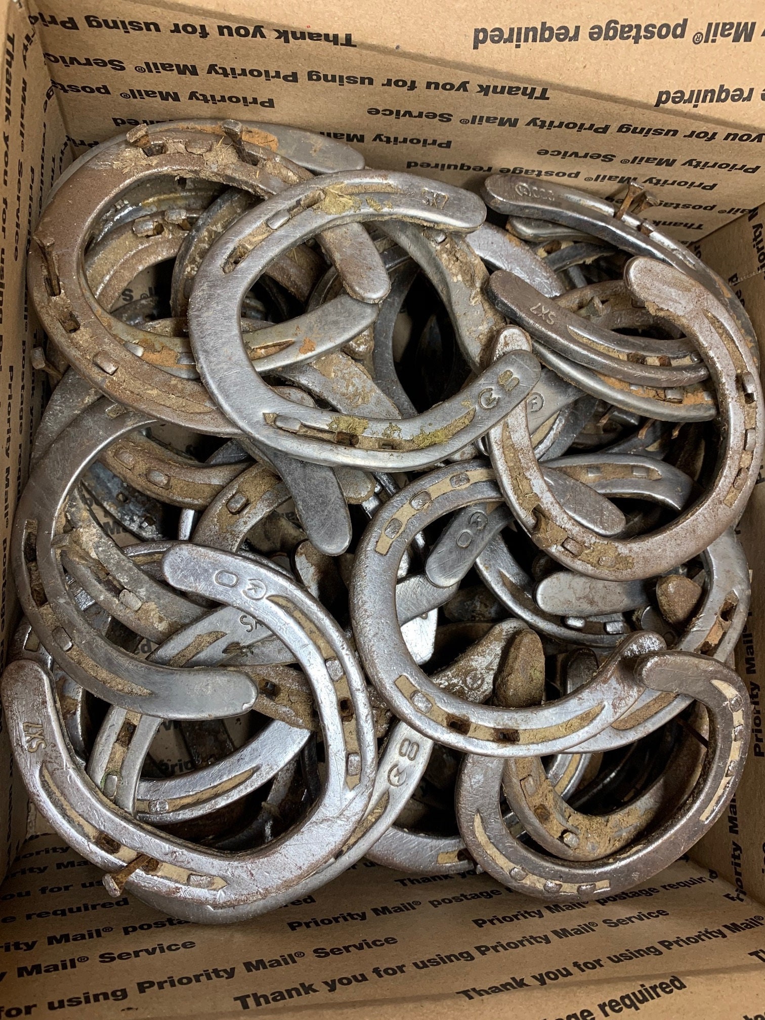 Buy used horseshoes in bulk sale