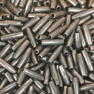 5 Pound Lot of 1 oz. Lead Fishing Sinkers - Cast Net Weights - Size #16 Regular