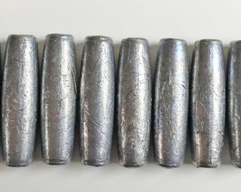 1 Oz. Lead Fishing Sinkers Cast Net Weights Sold by the Pound Size