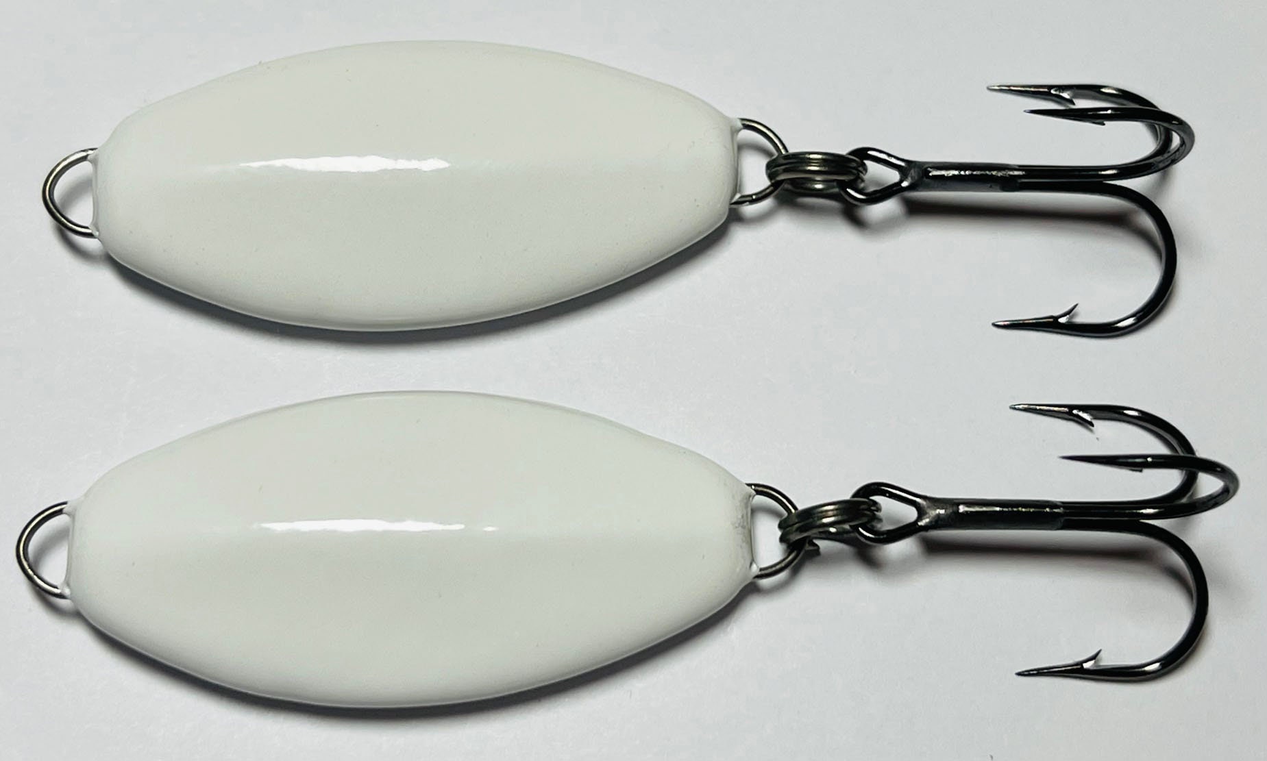 2Pack Jigging Spoon Slab Lure for Bass White 11/8 oz. Etsy
