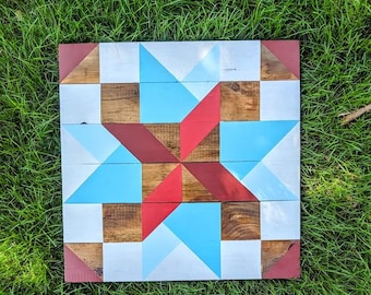 America Barn Quilt Pattern, Outdoor/Indoor Decor (Digital download Pattern)