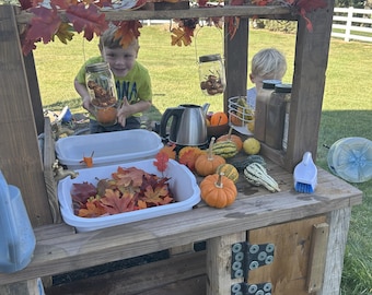 Mud Kitchen Oven Burners and Knobs, Pretend Play PLA Parts