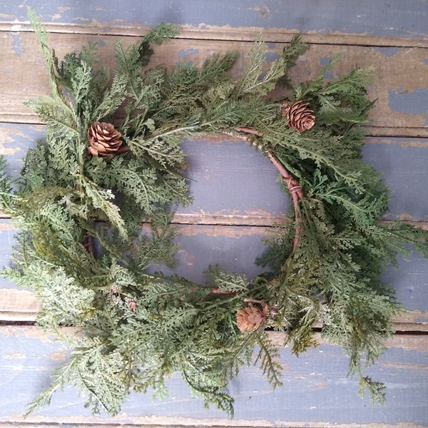 Christmas Candle Rings Etsy