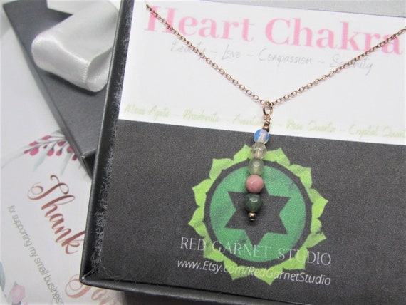 Stone circle 2024 studio chakra necklace