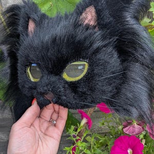Alterhuman Creationsの黒猫マスク コスプレ衣装 獣人装備 アザーキン アザーポー 獣人