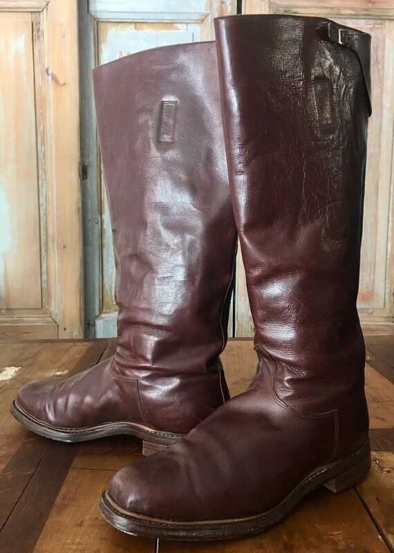 Boots / Boots / 80s - Brown leather / Gardiane Sty