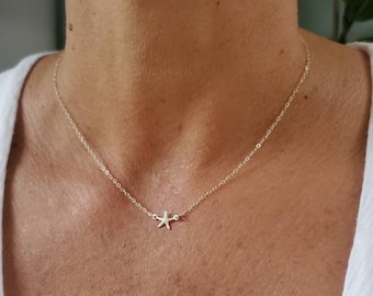 pomp jewelry starfish necklace