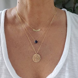 Layered Necklace Set, Set of 3, Gold, Silver, Three Necklaces, Layering Necklaces, Necklace Set, Layered Set, Delicate, Dainty, Minimalist