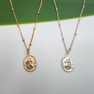 守護シンボル【Melanie Auld】SMALL ST. CHRISTOPHERペンダント 守護シンボル【Melanie Auld】SMALL ST. CHRISTOPHERペンダント