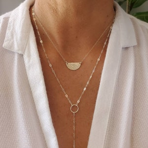 Double Necklace Set, Set of 2, Gold, Silver, Two Necklaces, Layering Necklaces, Necklace Set, Layered Set, Delicate, Dainty, Minimalist