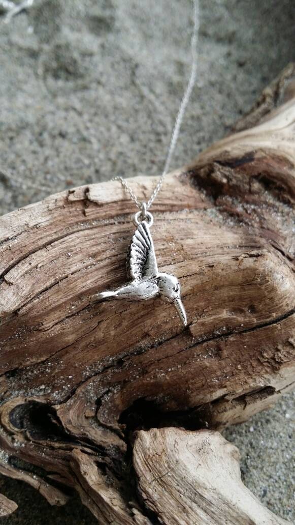 Inateannal Collana a catena con uccelli in cristallo Collana con ciondolo a forma di uccello in argento Collana girocollo con uccellino piccolo