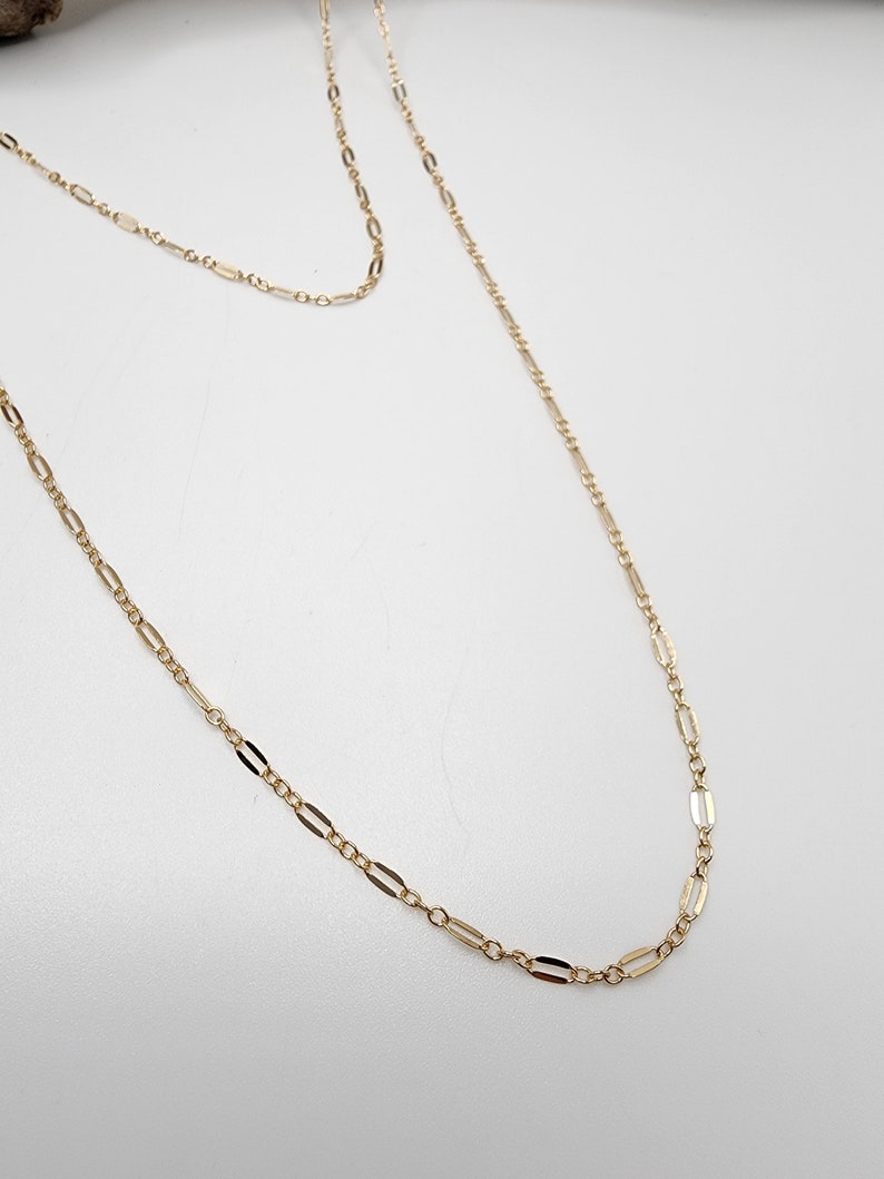 Long Layering Necklace, Double, Triple, Wrap, Layering Necklace, Long, Wrap Necklace, Gold, Silver, Dainty, Delicate, Minimalist, Necklace image 3