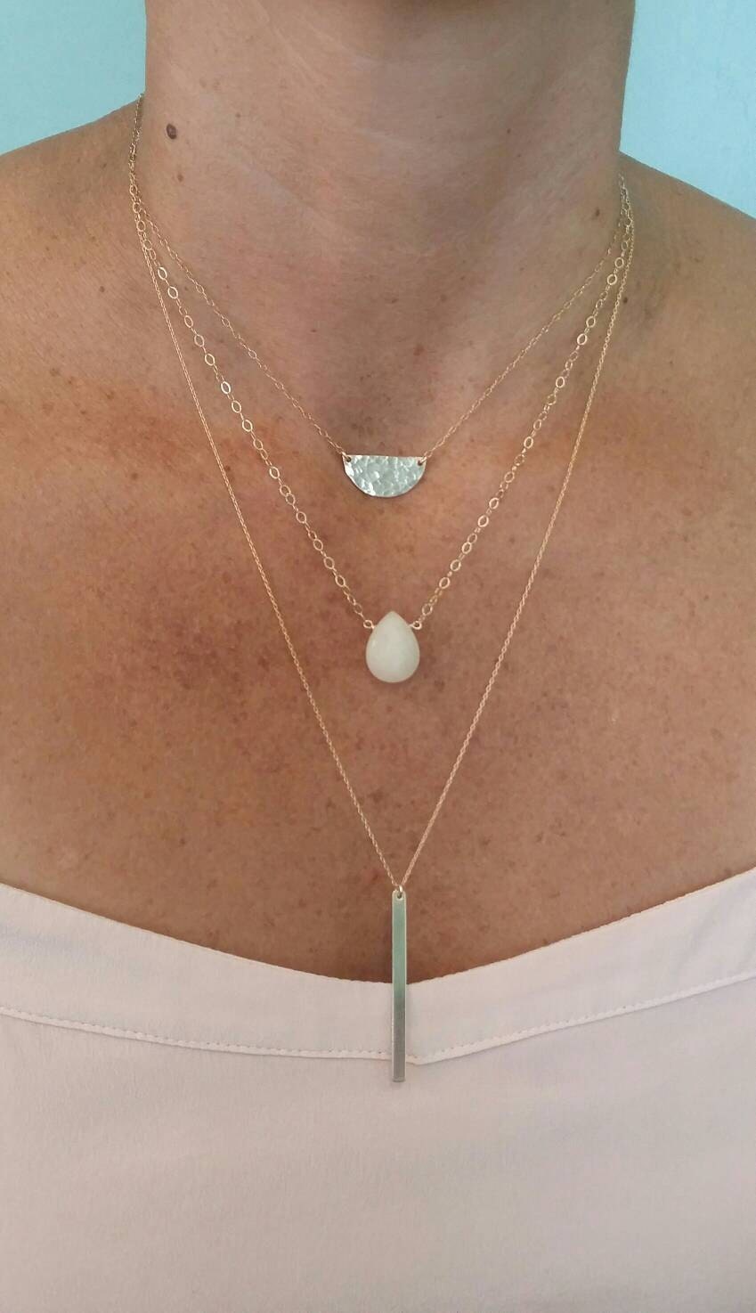 Jade 2024 layered necklace