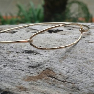 Hammered Bangle, Bracelet, Sterling Silver, or 16K, Gold Fill, Stacking Bangle, Gold Bangle, Silver Bangle, simple bracelet, dainty bracelet