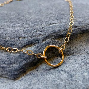 Gold Bracelet, Layering Bracelet, Tiny Bracelet, Hammered,Gold, Heart, Circle, Infinity, Hammered Bracelet, Tiny Gold Bracelet, Dainty image 3