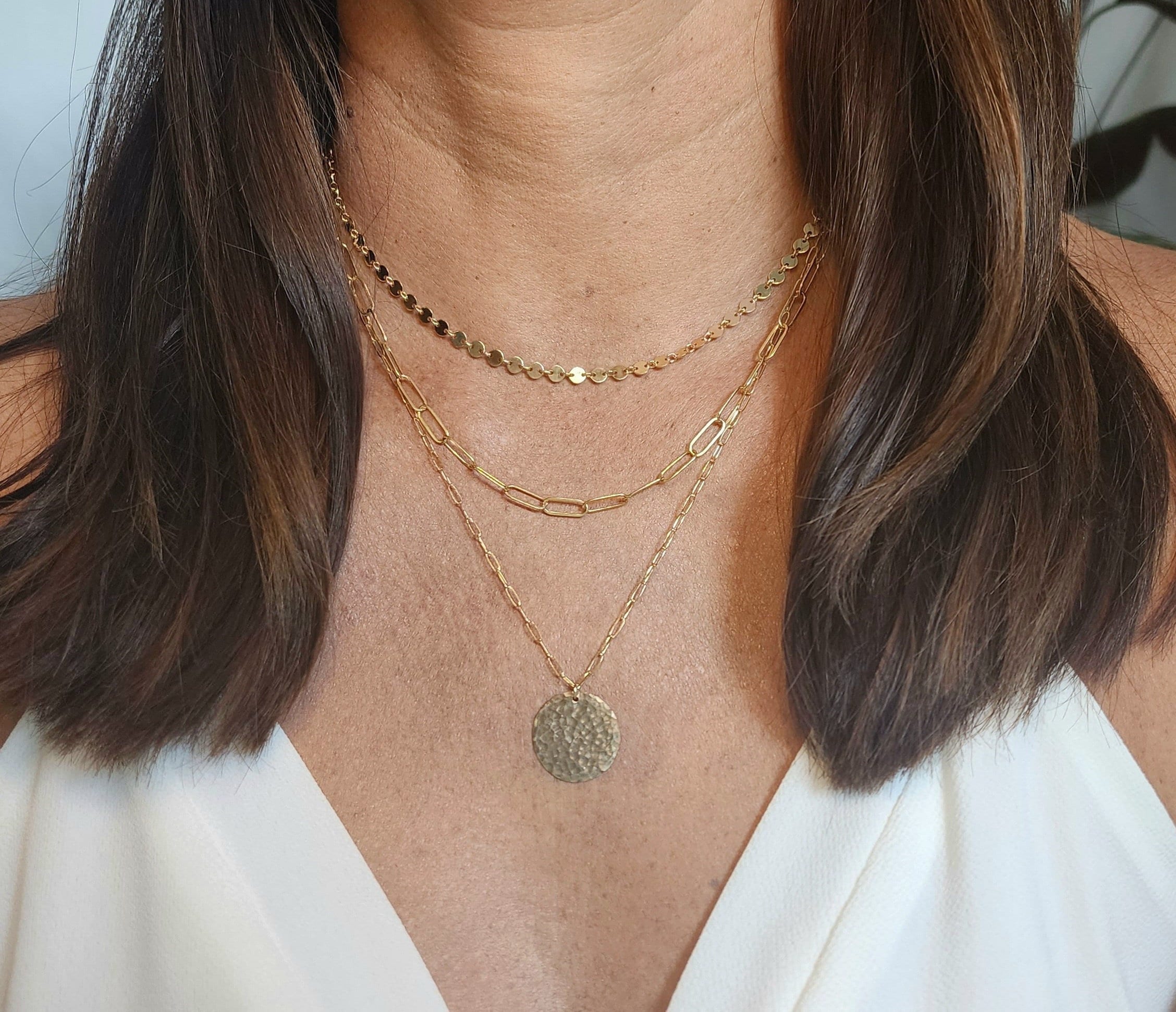 Build a 3 piece layered necklace set – Champagne on a Wednesday