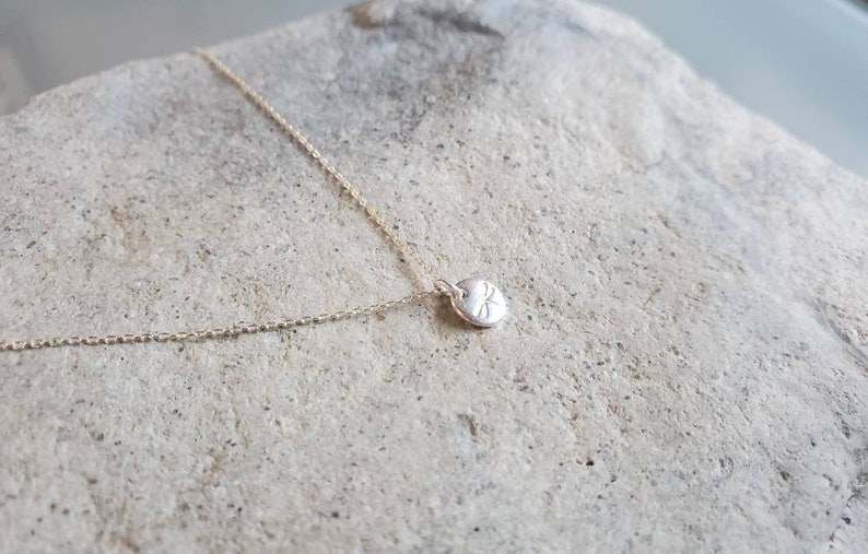 Tiny Sterling Silver Dragonfly Necklace, Dainty, Silver Dragonfly Necklace, Sterling Silver, Nature, Dragonfly Necklace, Tiny, Small image 6