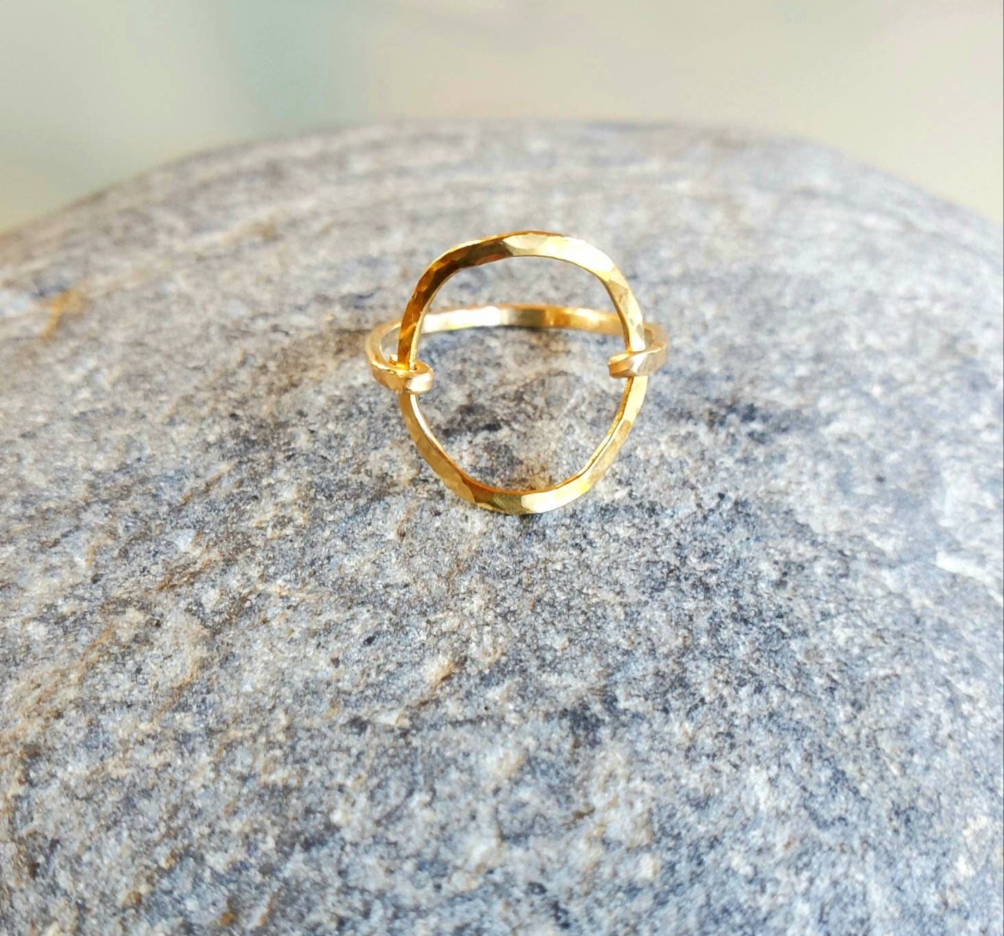 Gold V Ring Minimalist Ring Dainty Ring Gold Ring Silver 