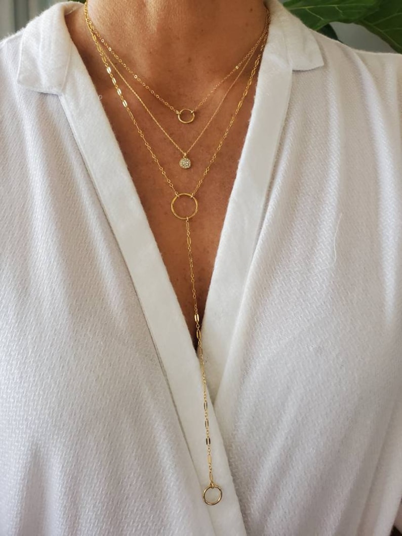 Layered Necklace Set, Set of 3, Gold, Silver, Three Necklaces, Layering Necklaces, Necklace Set, Layered Set, Delicate, Dainty, Minimalist Gold Fill