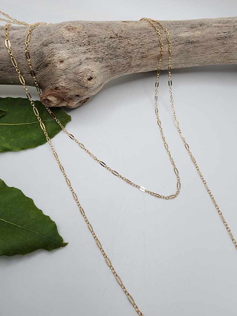 Long Layering Necklace, Double, Triple, Wrap, Layering Necklace, Long, Wrap Necklace, Gold, Silver, Dainty, Delicate, Minimalist, Necklace image 10