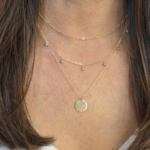 Dainty Layered Necklace Set, Set of 3, Gold, Silver, Three Necklaces, Layering Necklaces, Necklace Set, Layered Set, Dainty, Minimalist