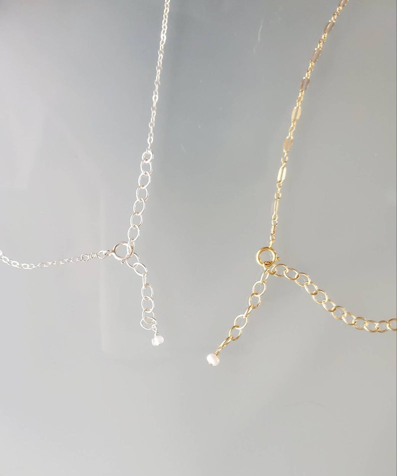 PERMANENT Necklace Extension Added to Your Necklace Make Your Etsy