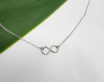 Tiny Infinity Necklace, Sterling Silver, Infinity Pendant, Handmade, Hammered, Dainty,Infinity Necklace, Silver Infinity Necklace, Delicate Tiny Infinity Necklace, Sterling Silver, Infinity Pendant, Handmade, Hammered, Dainty,Infinity Necklace, Silver Infinity Necklace, Delicate