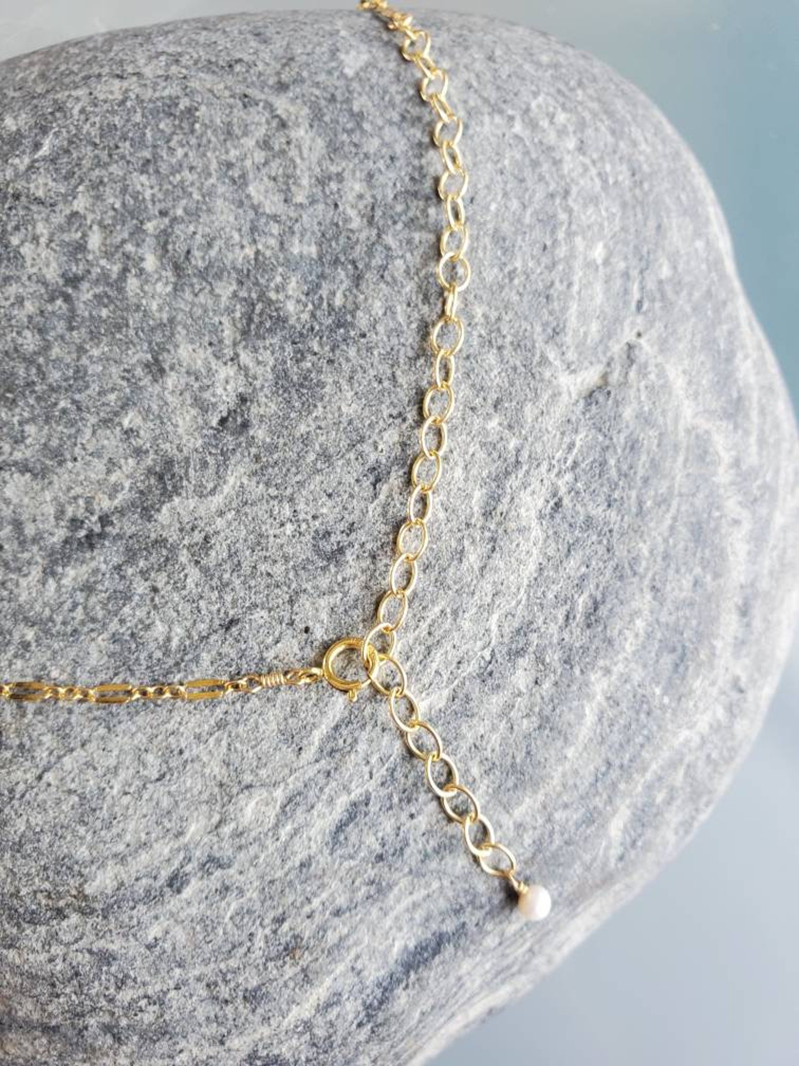 PERMANENT Necklace Extension Added to Your Necklace Make Your Etsy