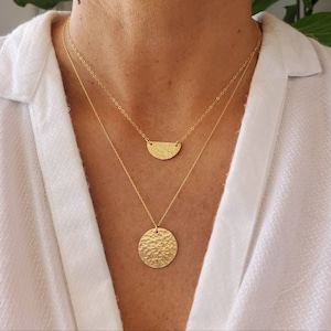 Double Necklace Set, Set of 2, Gold, Silver, Two Necklaces, Layering Necklaces, Necklace Set, Layered Set, Delicate, Dainty, Minimalist