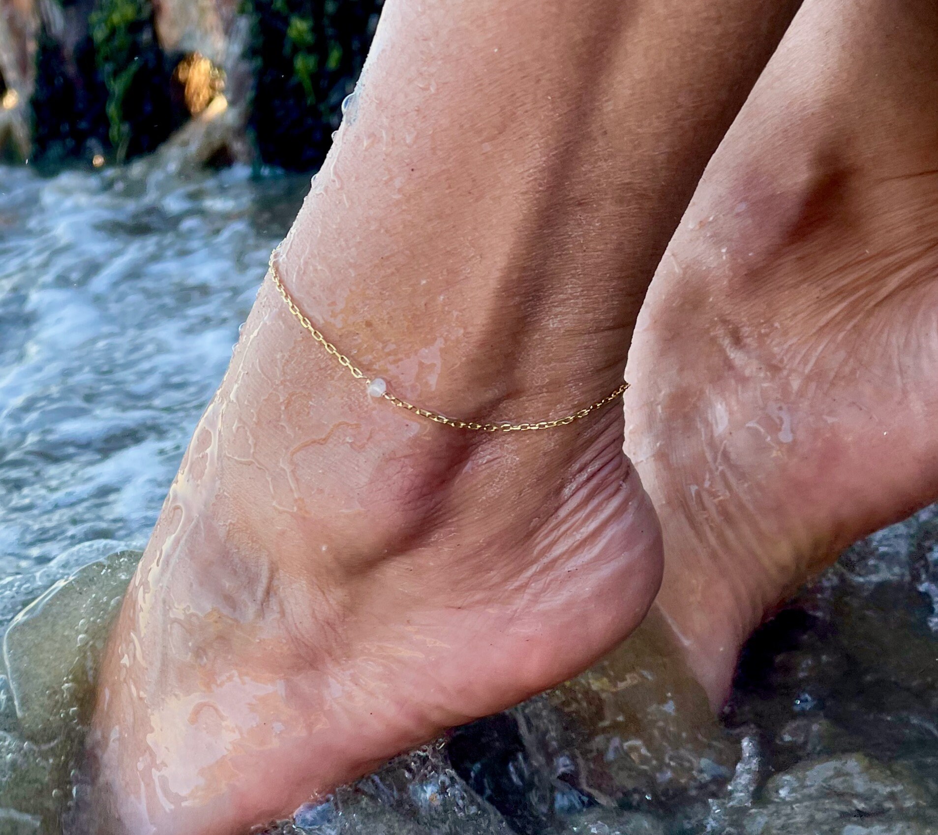 Moonstone anklet sale