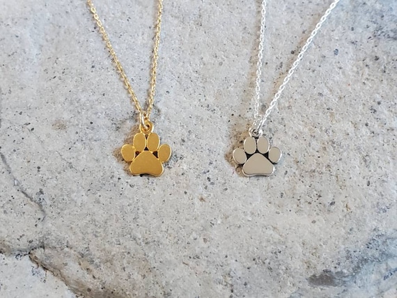 Animal paw necklace deals