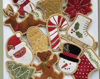 Sugar Cookie Ornaments Pattern by Bonnie Sullivan for All Through the Night